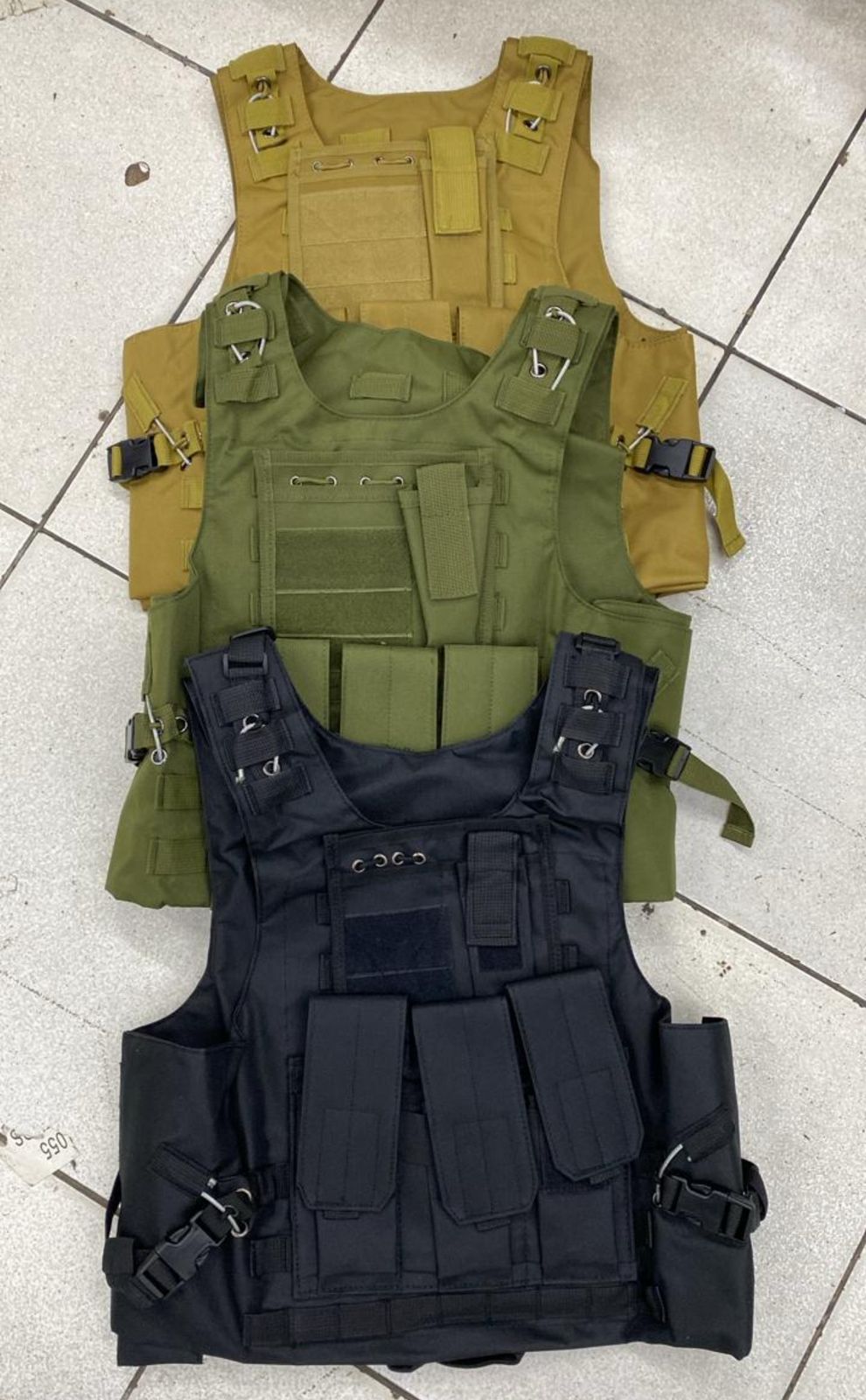 Capa para colete balístico